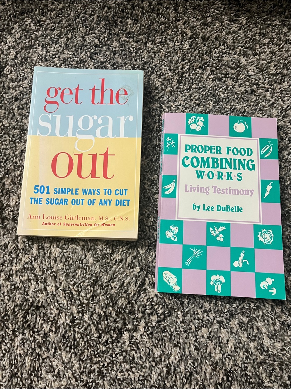 2 Diet Books: Get the Sugar Out + Proper Food Combining Works